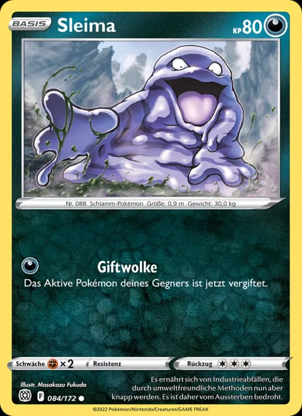 Sleima card in German