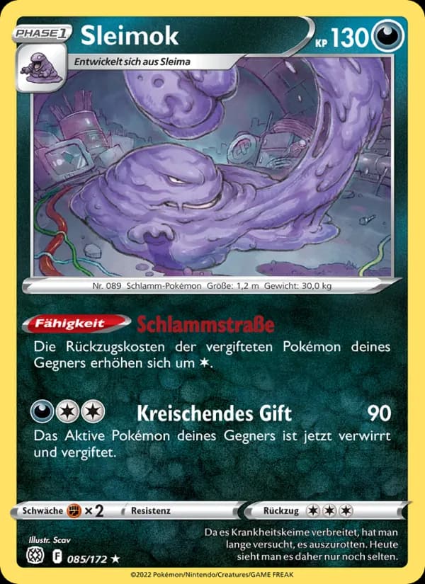 Sleimok card in German