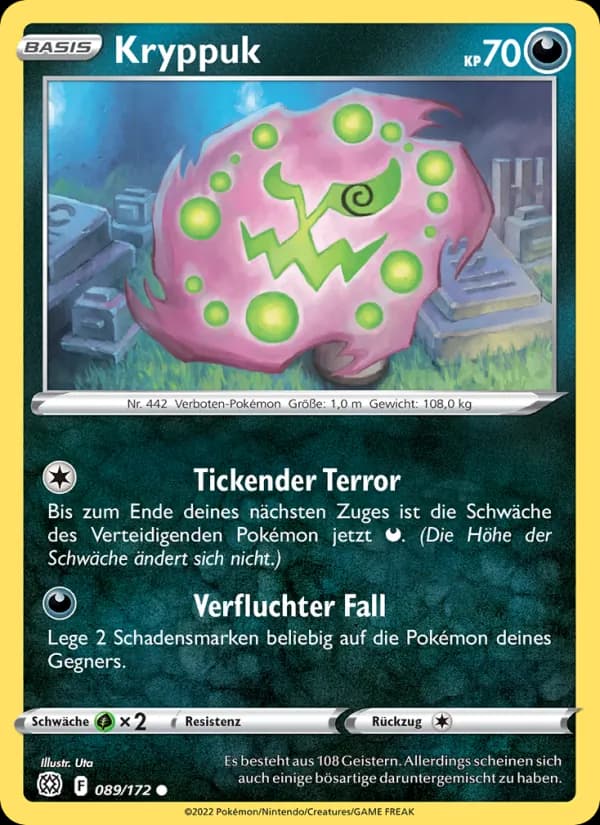 Kryppuk card in German