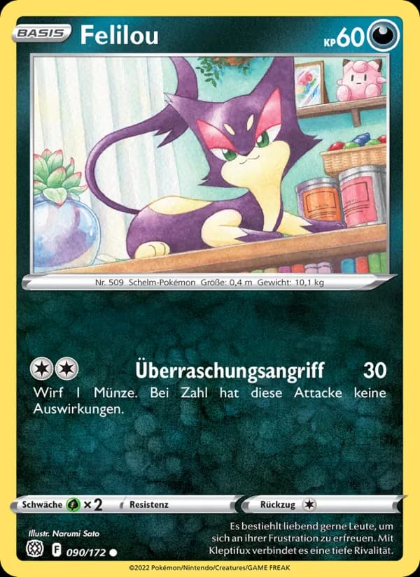 Felilou card in German