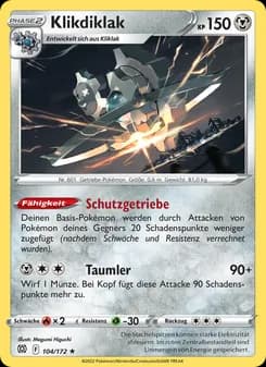 Klikdiklak card in German