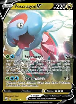 Pescragon V card in German