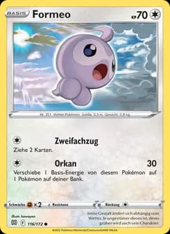 Formeo card in German