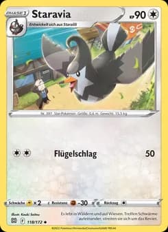 Staravia card in German