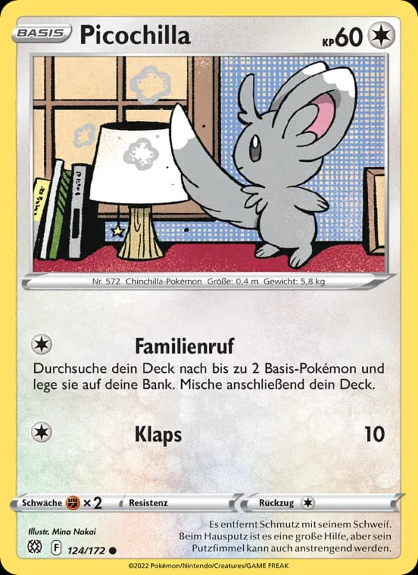 Picochilla card in German