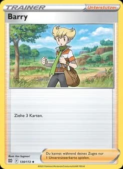 Barry card in German