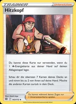 Hitzkopf card in German