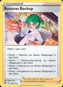 Roxanas Backup card in German