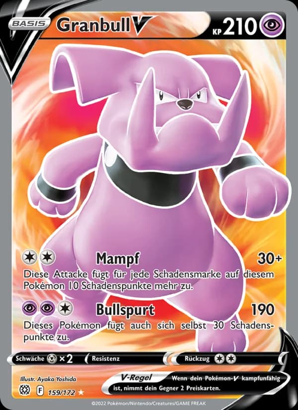 Granbull V card in German