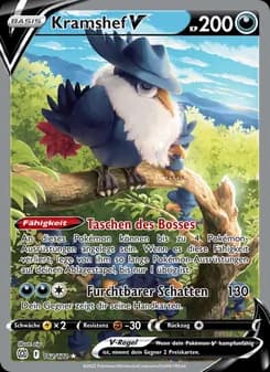 Kramshef V card in German