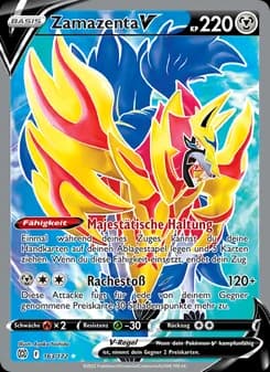 Zamazenta V card in German