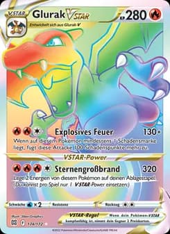 Glurak VSTAR card in German