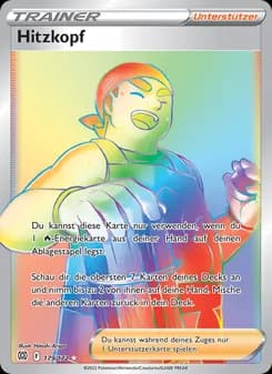 Hitzkopf card in German