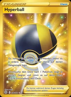 Hyperball card in German