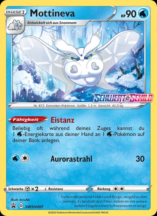 Mottineva card in German