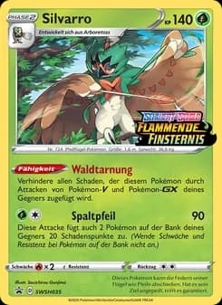 Silvarro card in German