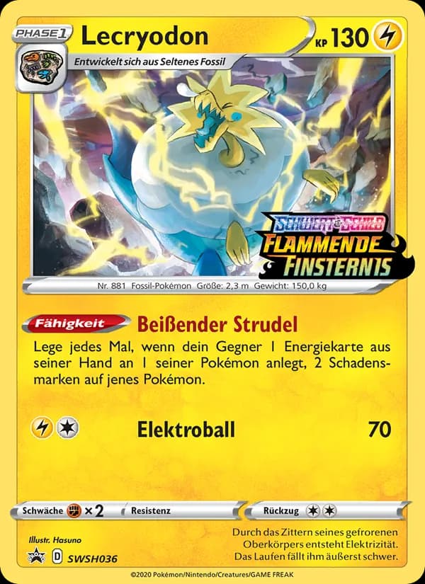 Lecryodon card in German