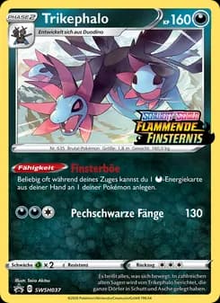 Trikephalo card in German