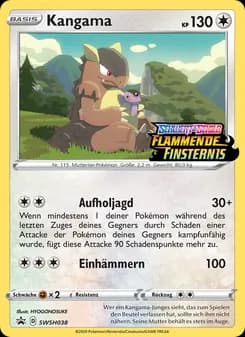 Kangama card in German