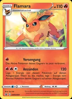 Flamara card in German