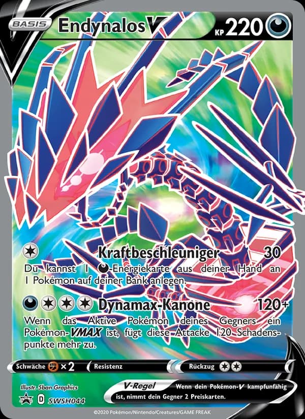 Endynalos V card in German