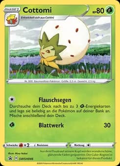 Cottomi card in German