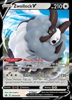 Zwollock V card in German