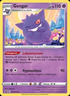 Gengar card in German