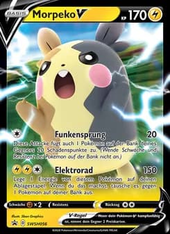 Morpeko V card in German