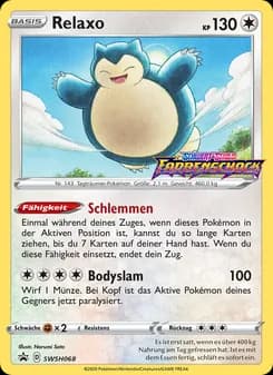 Relaxo card in German