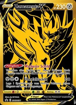 Zamazenta V card in German