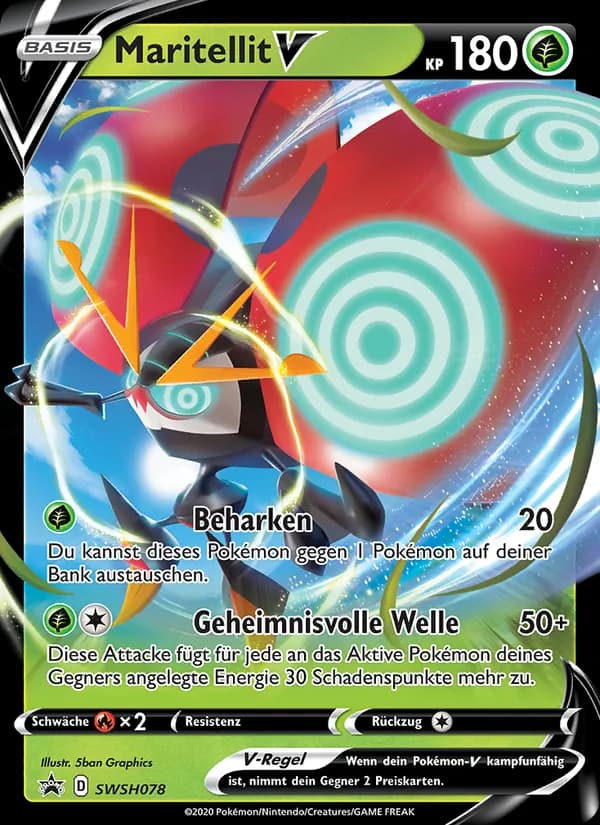 Maritellit V card in German