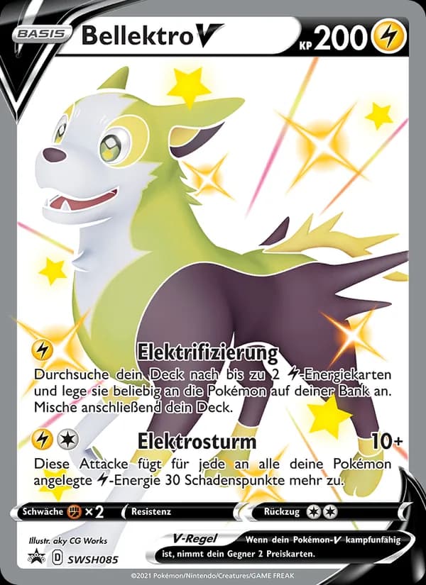 Bellektro V card in German