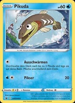 Pikuda card in German