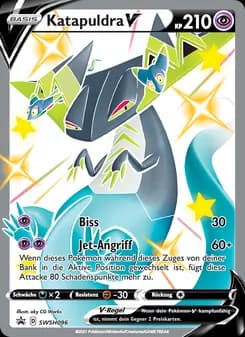 Katapuldra V card in German