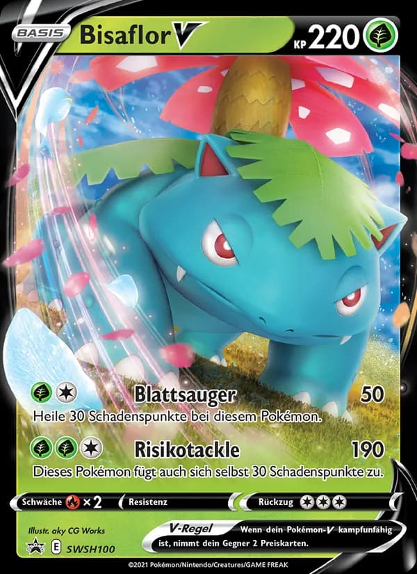 Bisaflor V card in German