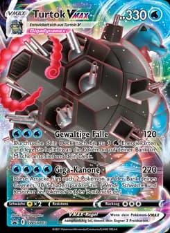 Turtok VMAX card in German