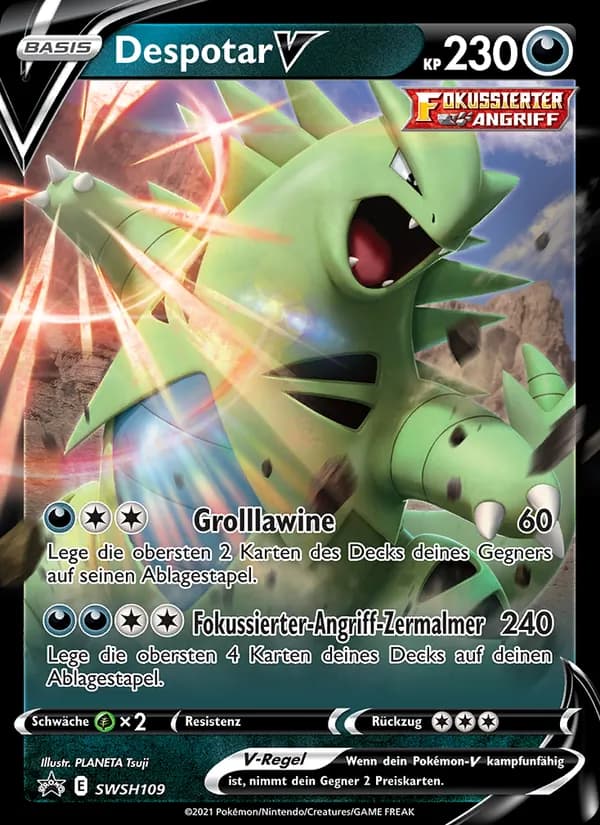 Despotar V card in German