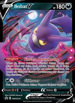 Iksbat V card in German