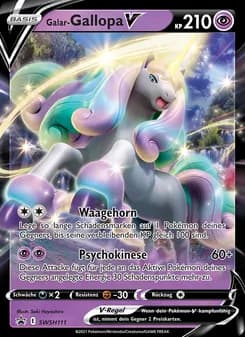 Galar-Gallopa V card in German