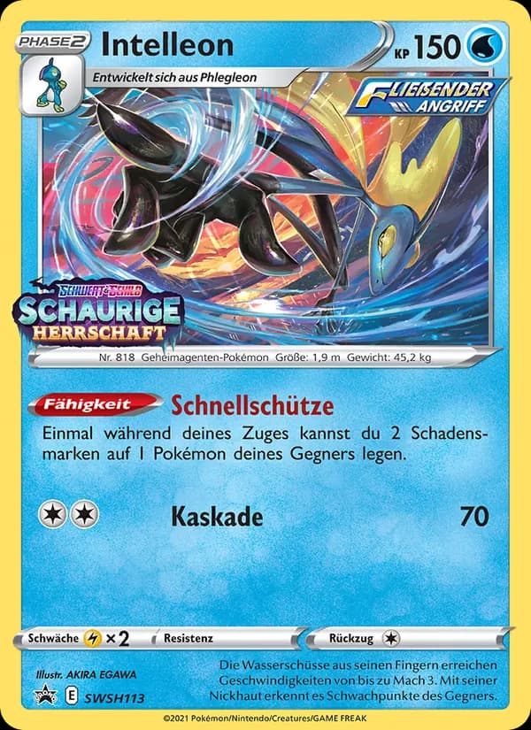 Intelleon card in German
