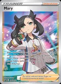 Mary card in German
