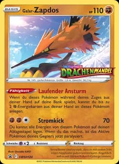 Galar-Zapdos card in German