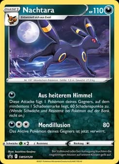 Nachtara card in German
