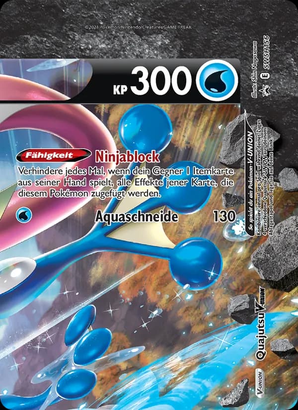 Quajutsu V-UNION card in German