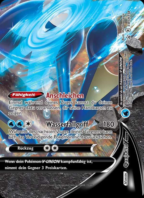 Quajutsu V-UNION card in German
