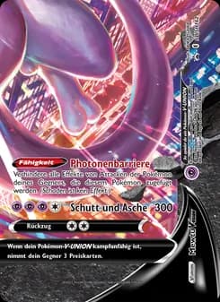 Mewtu V-UNION card in German