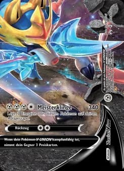 Zacian V-UNION card in German