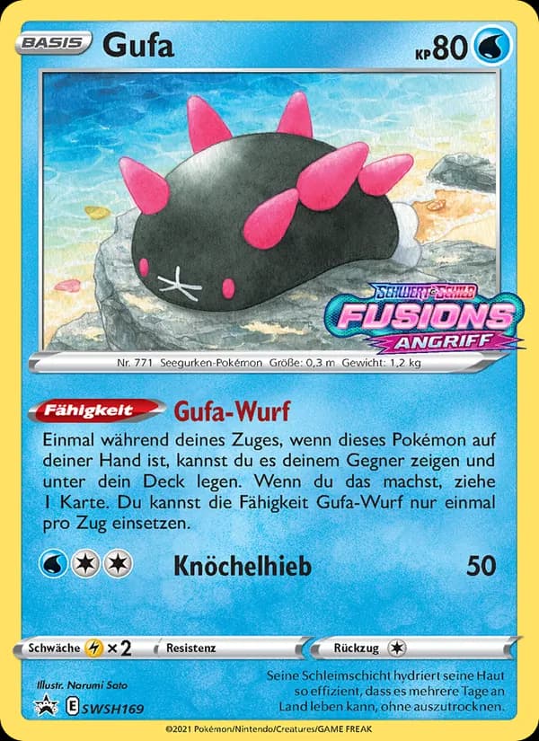 Gufa card in German