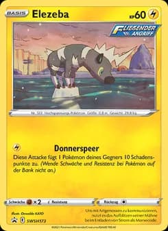 Elezeba card in German
